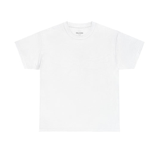 White t-shirt on a white background