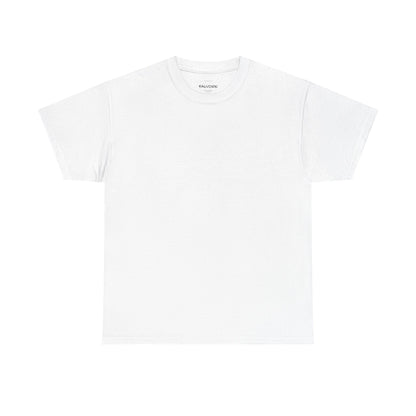 White t-shirt on a white background