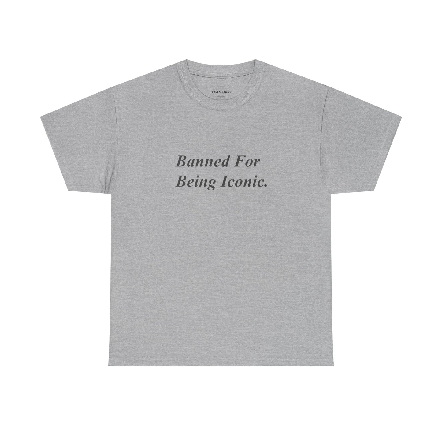 Gray t-shirt with 'Divine Feminine' text on a white background