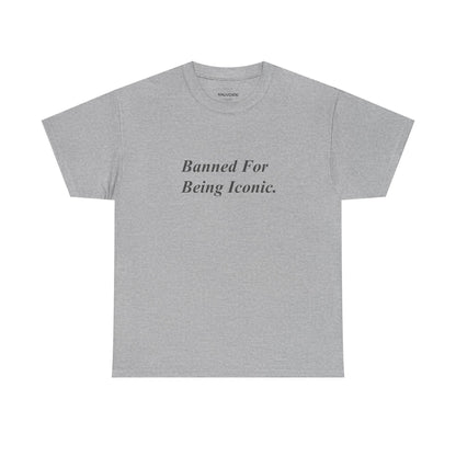 Gray t-shirt with 'Divine Feminine' text on a white background