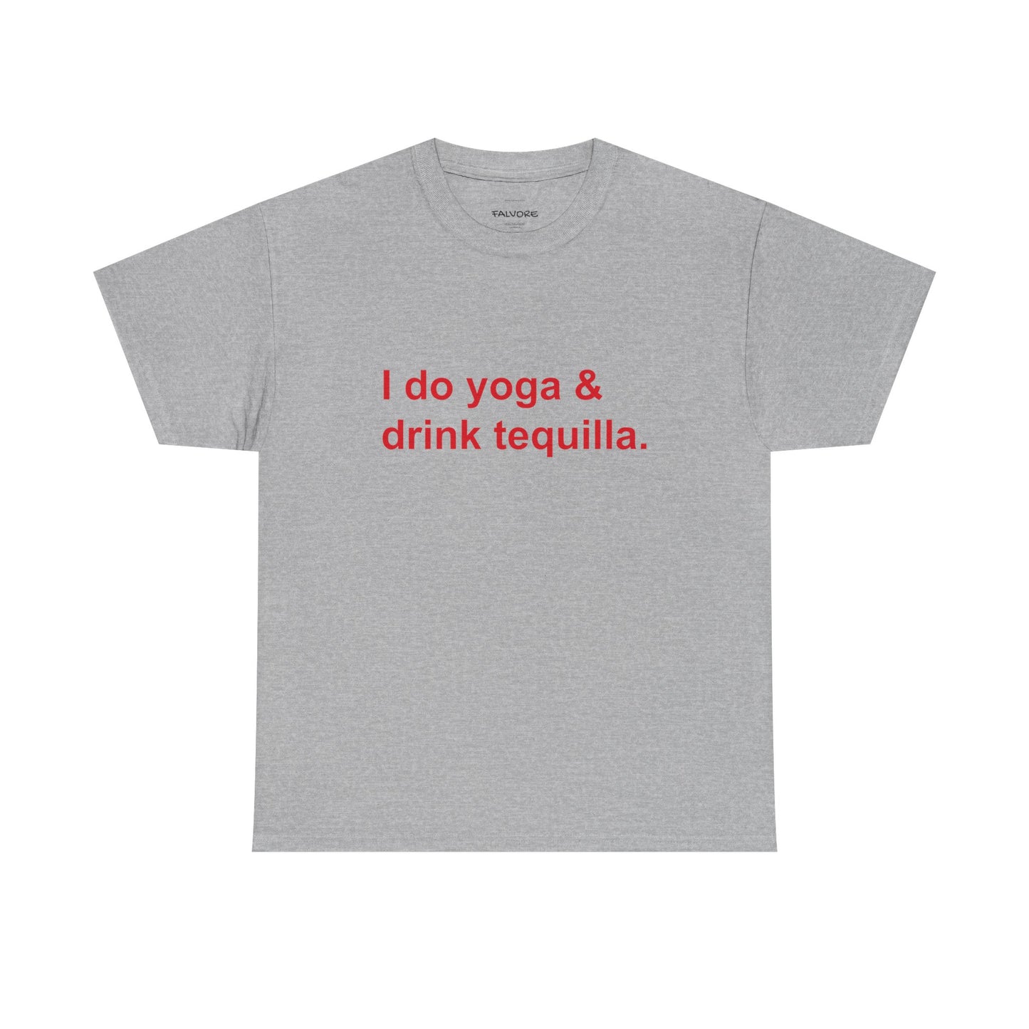 Red t-shirt with a circular design and 'Lublin' text on a white background