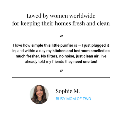 IONAIR Plug-In Negative Ion Air Purifier – Filterless Odor & Smoke Eliminator