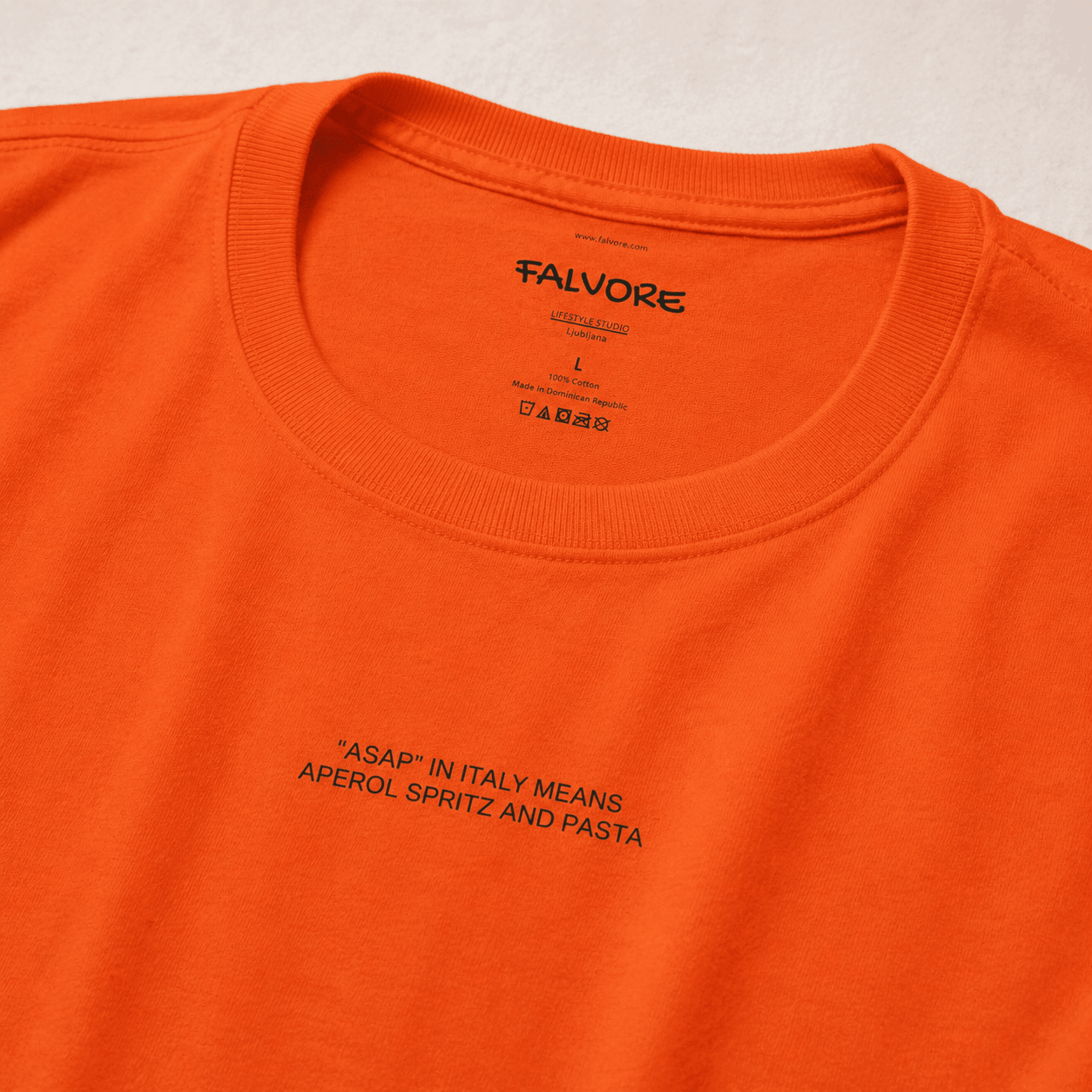 ASAP Italy Embroidered Tee - Falvore