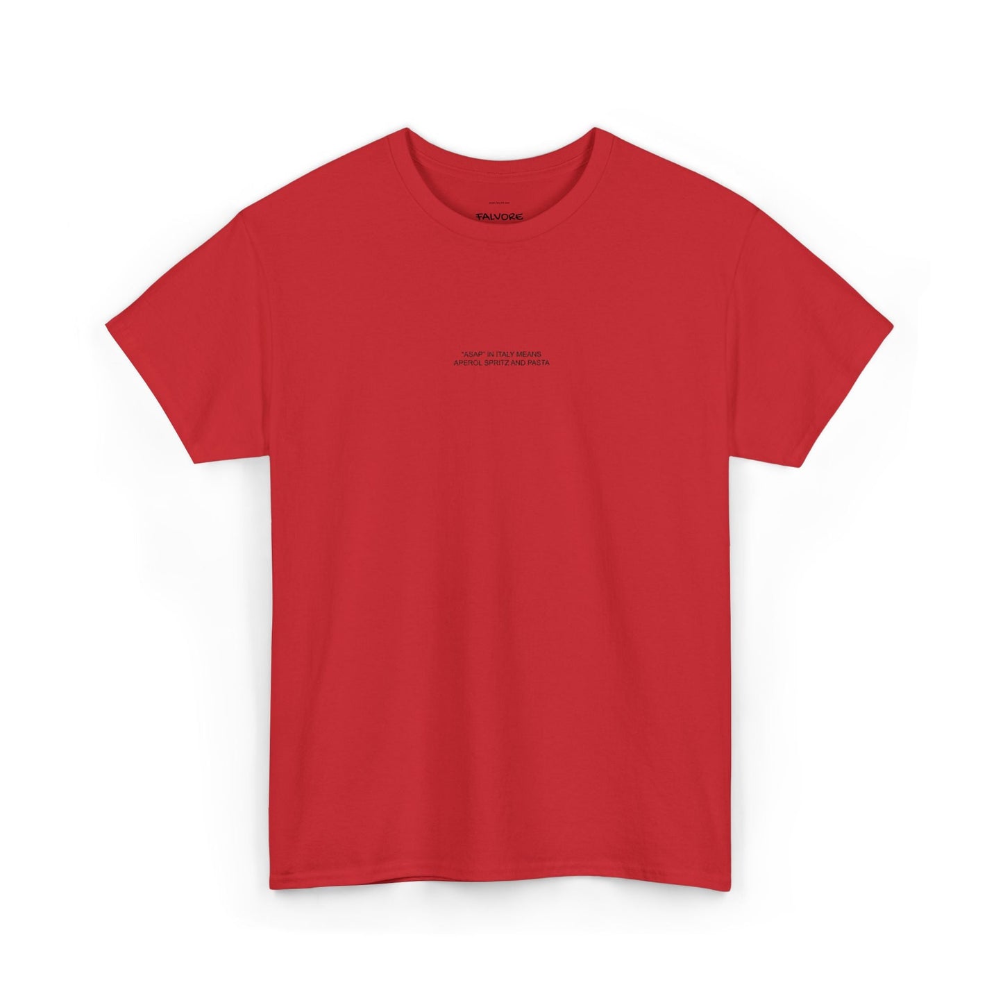 ASAP Italy Embroidered Tee – Aperol Spritz and Pasta Unisex T-Shirt - Falvore