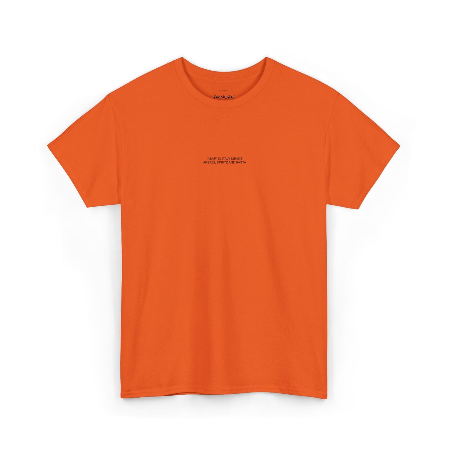 ASAP Italy Embroidered Tee – Aperol Spritz and Pasta Unisex T-Shirt - Falvore