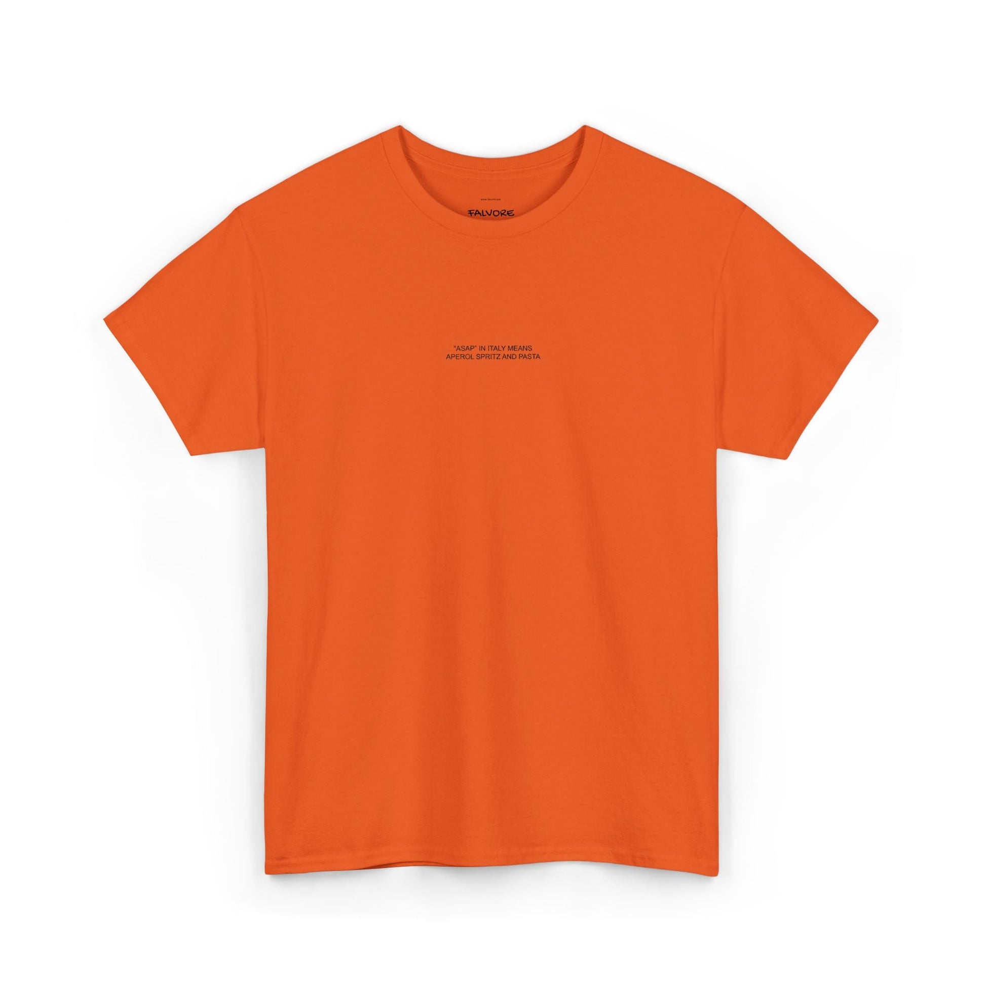 ASAP Italy Embroidered Tee – Aperol Spritz and Pasta Unisex T-Shirt - Falvore