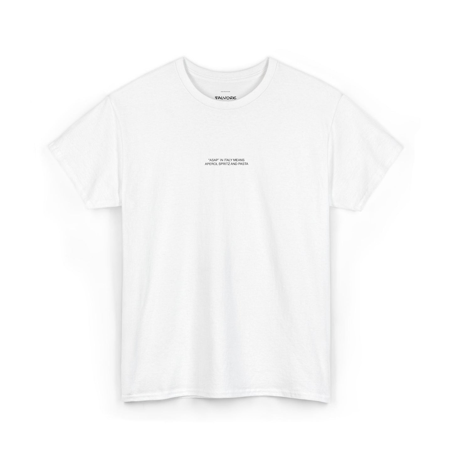 ASAP Italy Embroidered Tee – Aperol Spritz and Pasta Unisex T-Shirt - Falvore