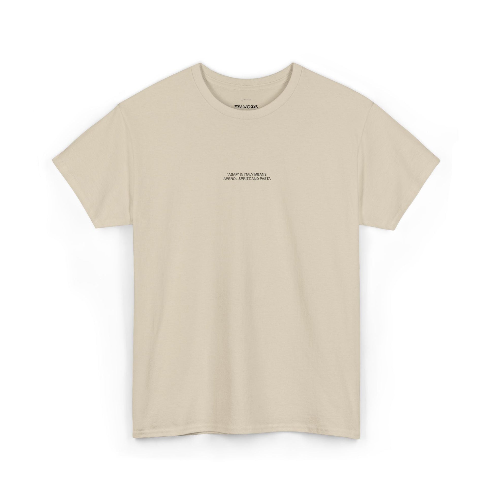 ASAP Italy Embroidered Tee – Aperol Spritz and Pasta Unisex T-Shirt - Falvore