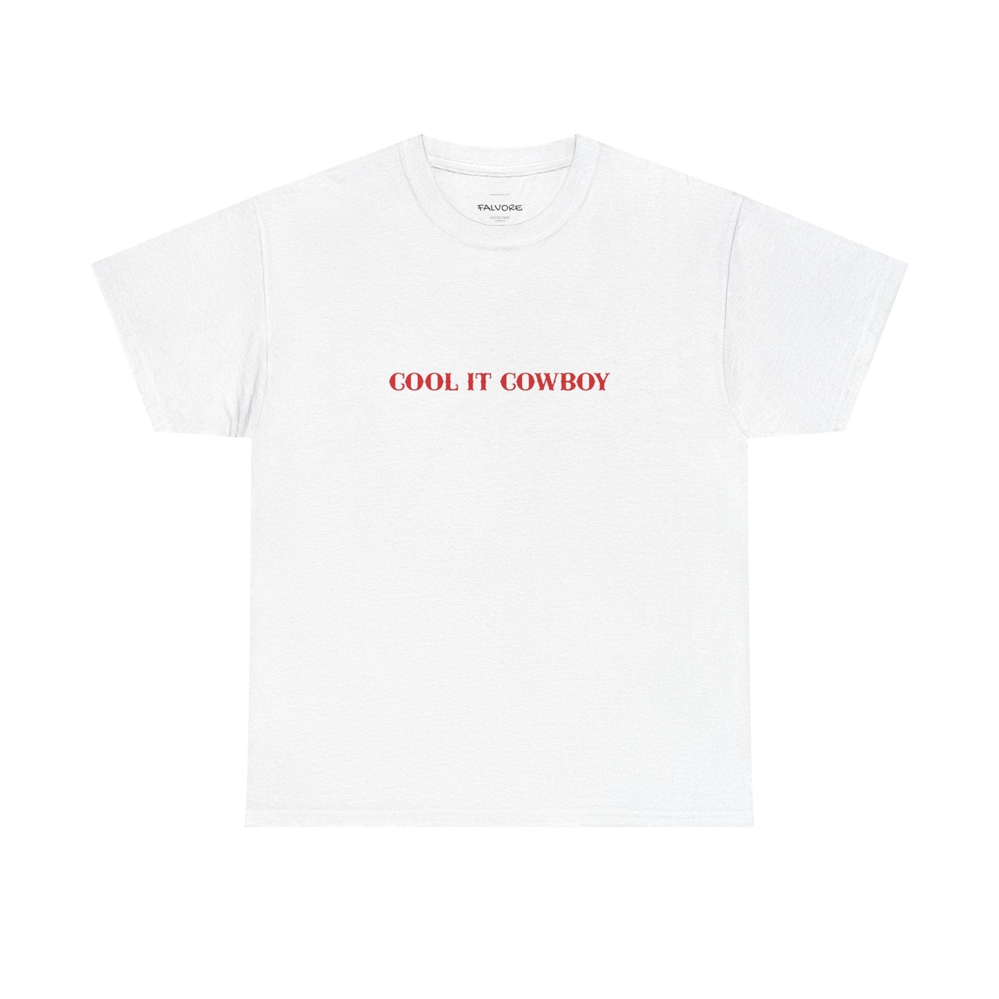 Cool It Cowboy Graphic Tee – Vintage Western Aesthetic Unisex T-Shirt - Falvore