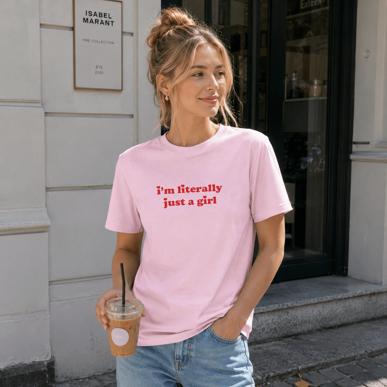 I’m Literally Just a Girl Tee - Falvore