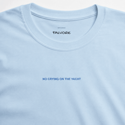 No Crying On The Yacht Tee - Falvore