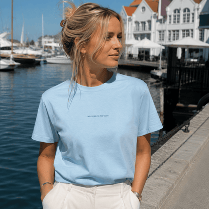 No Crying On The Yacht Tee - Falvore