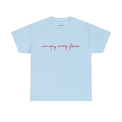 One Spicy Marg Please Graphic Tee – Margarita Quote Unisex T-Shirt - Falvore