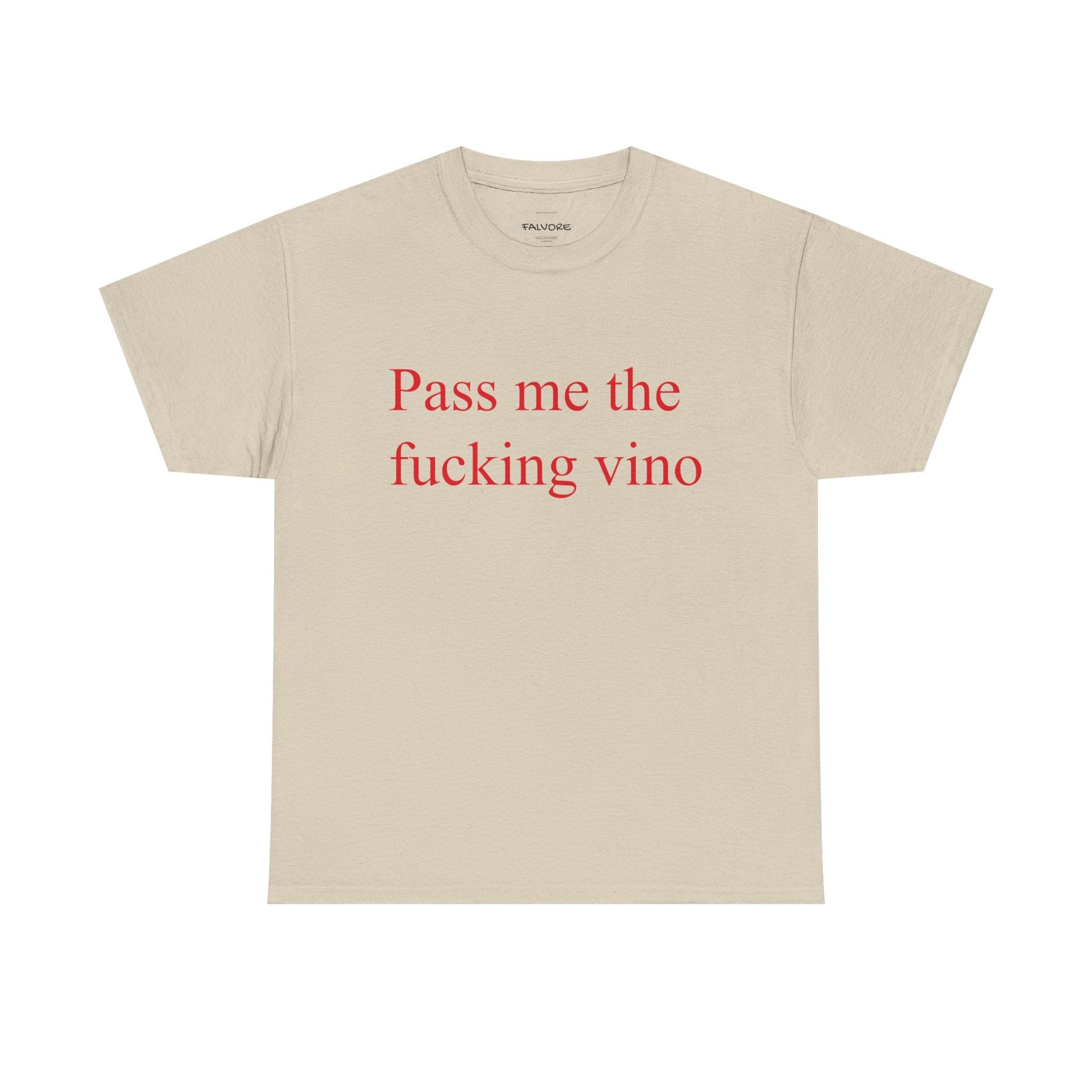 Pass Me the Vino Graphic Tee – Wine Lover Quote Unisex T-Shirt - Falvore