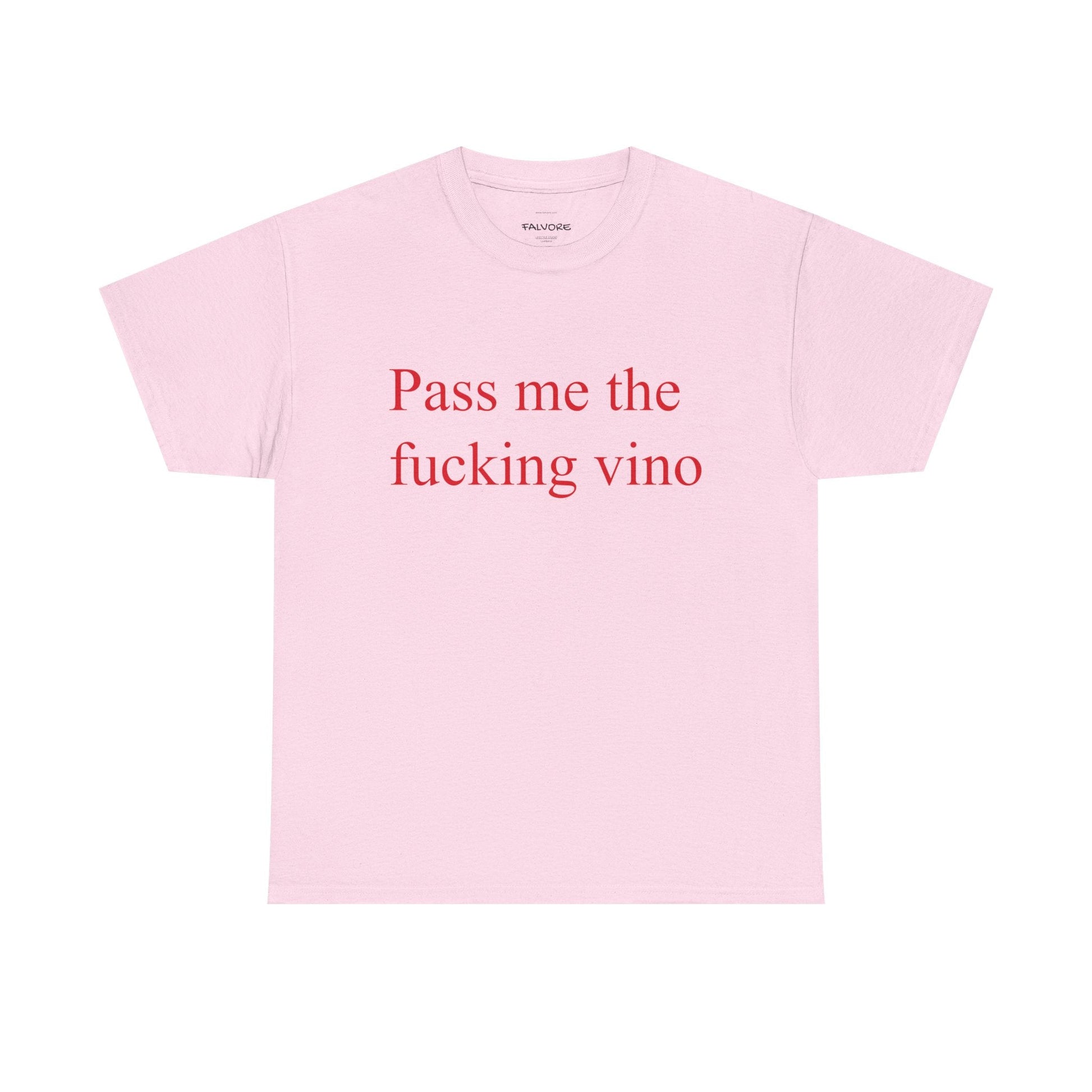 Pass Me the Vino Graphic Tee – Wine Lover Quote Unisex T-Shirt - Falvore
