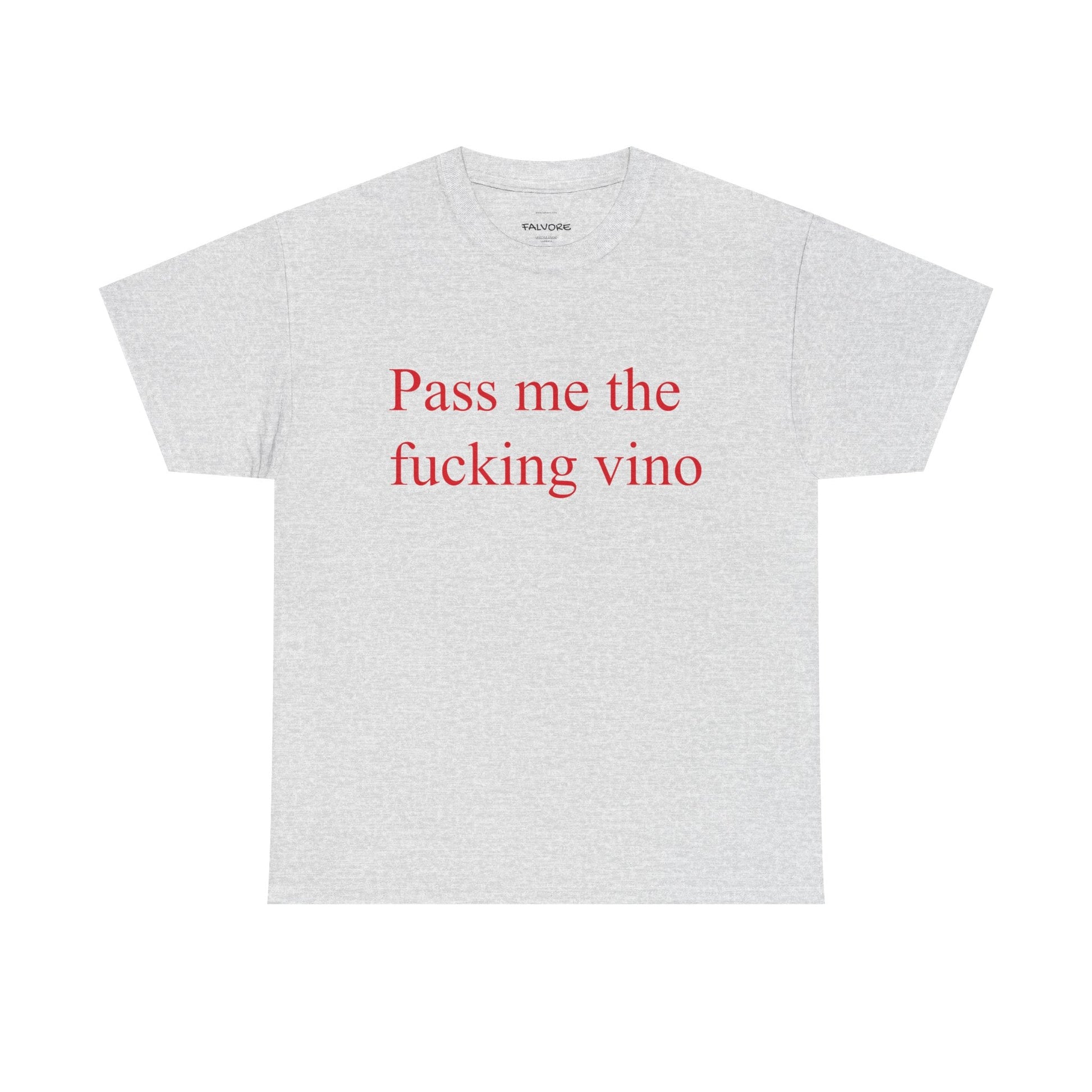 Pass Me the Vino Graphic Tee – Wine Lover Quote Unisex T-Shirt - Falvore