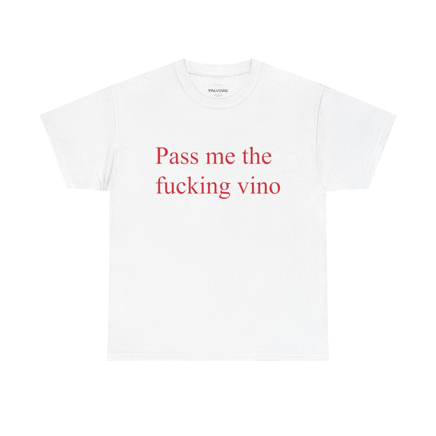 Pass Me the Vino Graphic Tee – Wine Lover Quote Unisex T-Shirt - Falvore