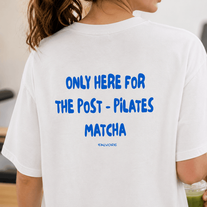 Post-Pilates Matcha Tee - Falvore