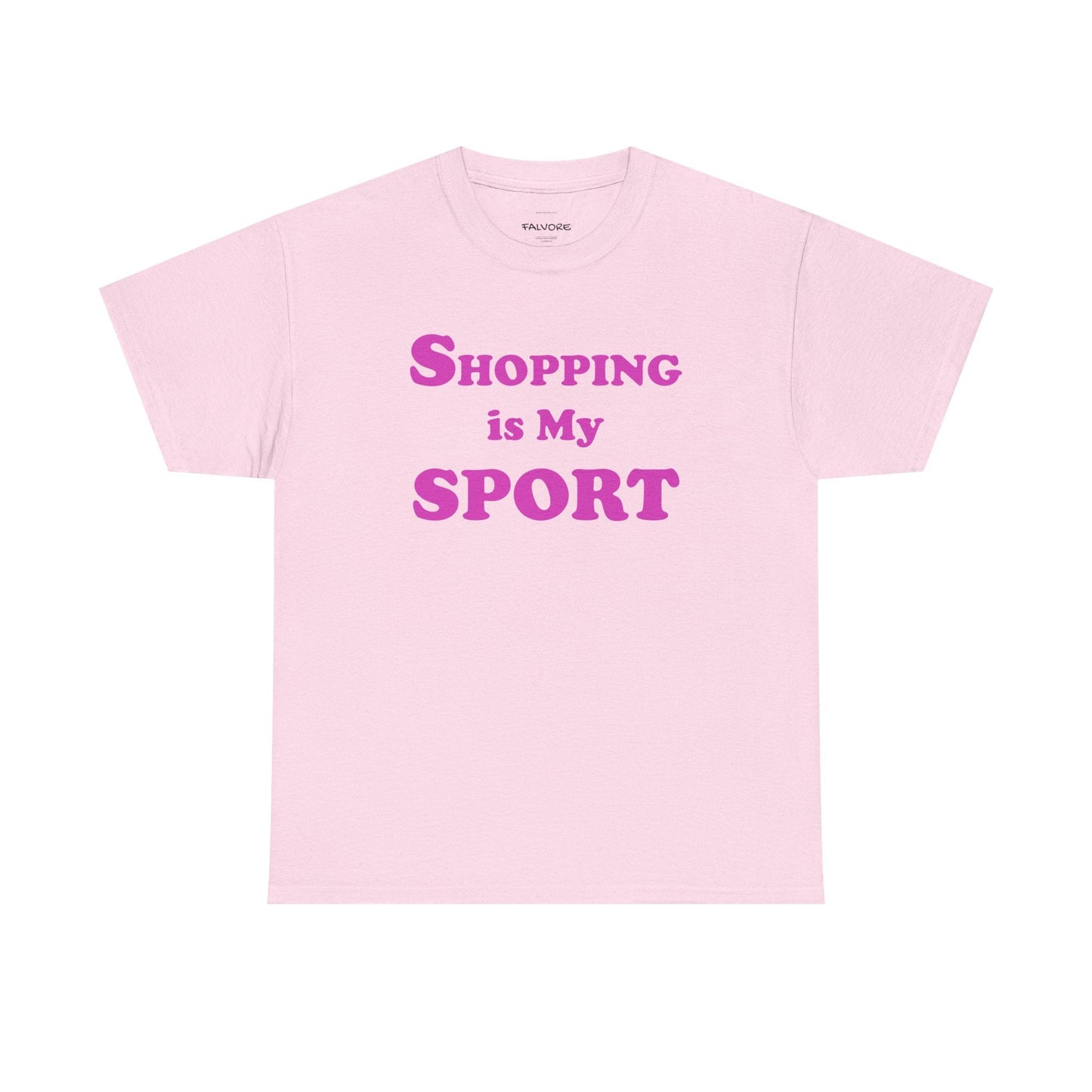 Shopping Is My Sport Graphic Tee – Funny Fashion Quote Unisex T-Shirt - Falvore